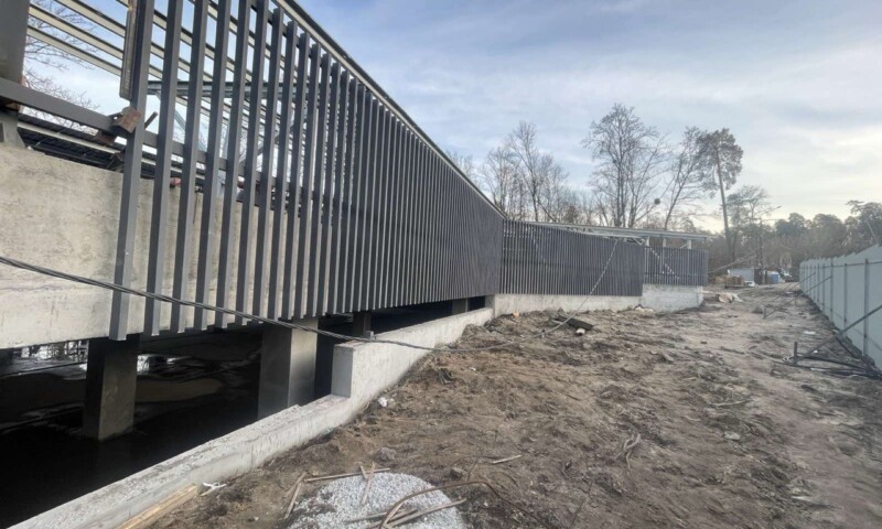 Металоконструкції огородження дворівневого автомобільного паркінгу в ЖК «Gravity Park» в м.Київ